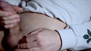 Finger-tickling My Booty While Opened up Out on the Sofa