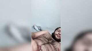 Putting in a rump cork and jerking off till I jizz