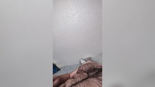 Putting in a rump cork and jerking off till I jizz