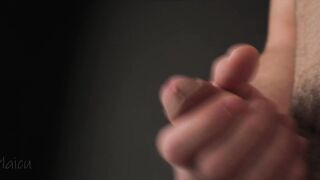 Leisurely Touching My Large Salami Until It Pumps Up