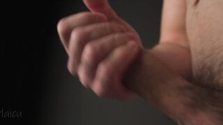 Leisurely Touching My Large Salami Until It Pumps Up