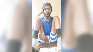 Monday full salute on the porch