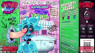 Slime Gets used Rock hard at Gloryhole