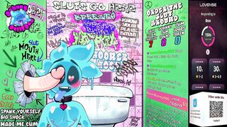 Slime Gets used Rock hard at Gloryhole