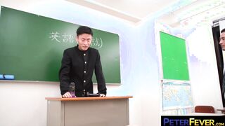 PETERFEVER Hiroya Fulfills Ultra-kinky Arse Wish On Splendid Threeway Bang