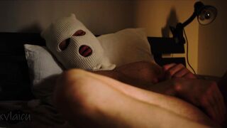 Privately Masturbating Off in Someone’s Bedroom