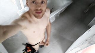 LanaTuls - Bare Electrician Ambles in the Mansion Under Construction Fapping and Spunking(ORIGINAL)