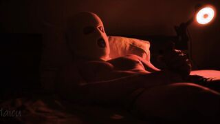 Masturbating My Cock in the Dark in a Rented Airbnb