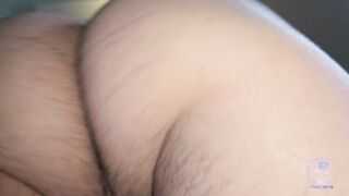 Witnessing You Goon While Pinkish Fur covered Crevasse Thy Arse Jiggles