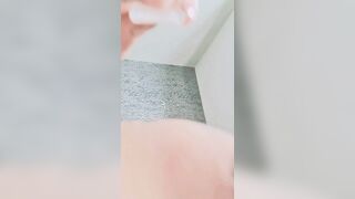 flawless femboy lad in panty pinning pumping puffies stiff, fantastic insane sissy solo bondage & discipline