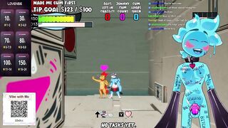 Slime cant stop railing dragon lollipop