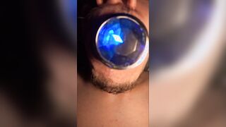 20 yr older jerking with a donk speculum