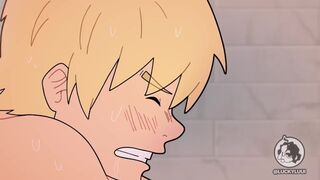 Tamaki x Mirio Gym Bathroom Intercourse (MHA)[Homosexual Anime Anime porn PH version]