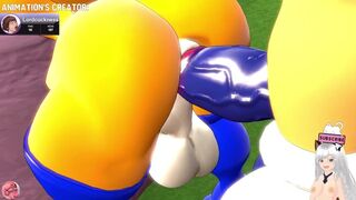 Sonic jams his meaty pink cigar into Tails until he jizzes inwards (Lordcuckness cartoon) - Jazziuu