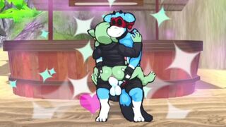 Having open orgy on the beach【oh so hero!】part10