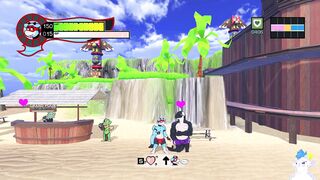 Having open orgy on the beach【oh so hero!】part10