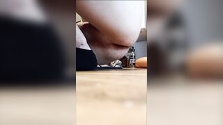 Homo stud Apple Injection after going knuckle deep warmup