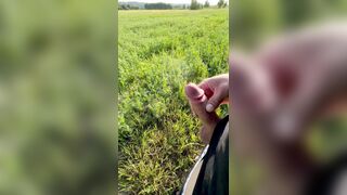 stroking off in the realm, lots of jizm