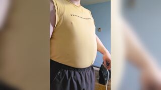 Swifter Pump, Fighting to hold it in.