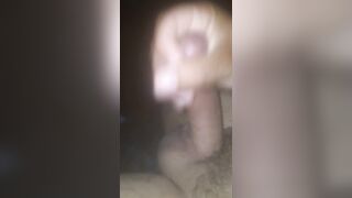 I wank in adult theater while a gang of people witness me