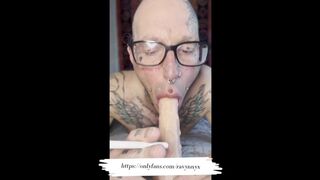 Split Tongue Smoking Blowage