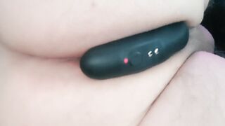 Luving my guts have fun with Lovense Brink magic wand