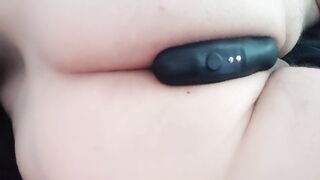 Luving my guts have fun with Lovense Brink magic wand