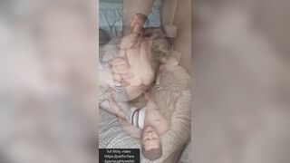 Feeding my spectacular ginger step bro creme outa my bum and plumbing his cock-squeezing pink hole