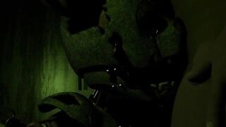 Springtrap fellating sausage