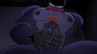 Withered bonnie jacking off