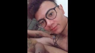 Nuzzling my sir and frolicking with him ^^