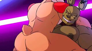 Glamrock freddy railing sprintraps jizz-shotgun