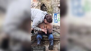 Roll humping in deserted mansion