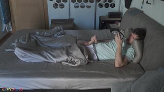 Tugging off and nutting in my arm!