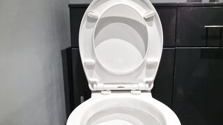 Peeing In Public. Filming Myself Taking A Urinate At Home.