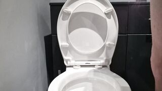 Peeing In Public. Filming Myself Taking A Urinate At Home.