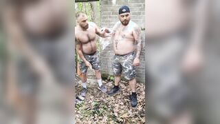 Caught masturbating off at older deserted house