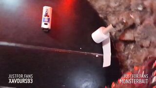 Gnoll Were Hyena Guy plows faceholes in glory crevice 2 dudes share his monster manmeat.