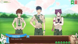 Game: Camp of Pals, path two, Sequence 7 - Camping (Russian voiceover)