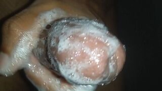 POINT OF VIEW – Strong Solo Jack Off with Muddy Converse