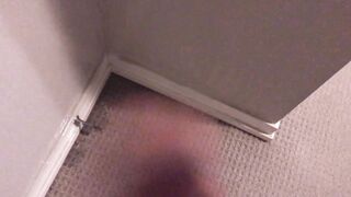 Strength Peeing on my Guest room Walls and Carpet (With Slow Movability Replay)