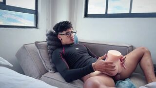 SUDADO DE GYM! Que rico llegar de entrenar y clavar backside