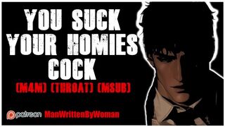 You Deepthroat Your Friends Lollipop [M4M] [Facehole] [MSub]