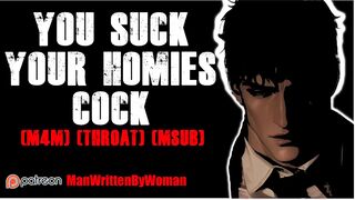 You Deepthroat Your Friends Lollipop [M4M] [Facehole] [MSub]