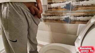 Youthful homo lengthy urinating at home