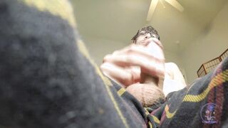 Close Up Gopro Man-meat Precum Running in rivulets While Witnessing Pornhub Exclusives