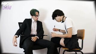 My educator gives me a good lesson