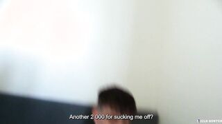 BIGSTR - Photography College girl Gets Suggested Cash For A Photograph Shoot, Concludes Up With A Beefstick In His Jaws