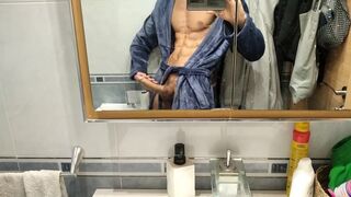 ????????????????Mature Guy with Adorable Bod and Ginormous Man meat Sploogs a AMPLE JIZZ SHOT!