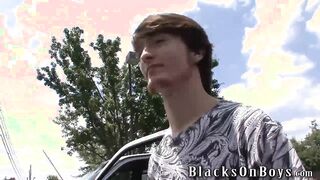 Fenrir Scarcello Gets Ass-fucked By Dark-hued Fellows